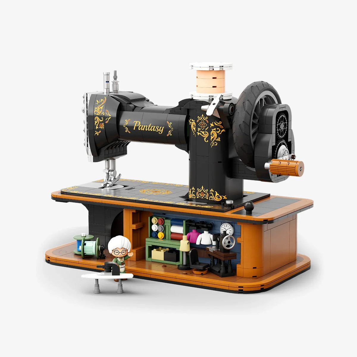 Pantasy Retro Collection 85028 Hand Crank Sewing Machine product image 1, provided for visual reference and product detail