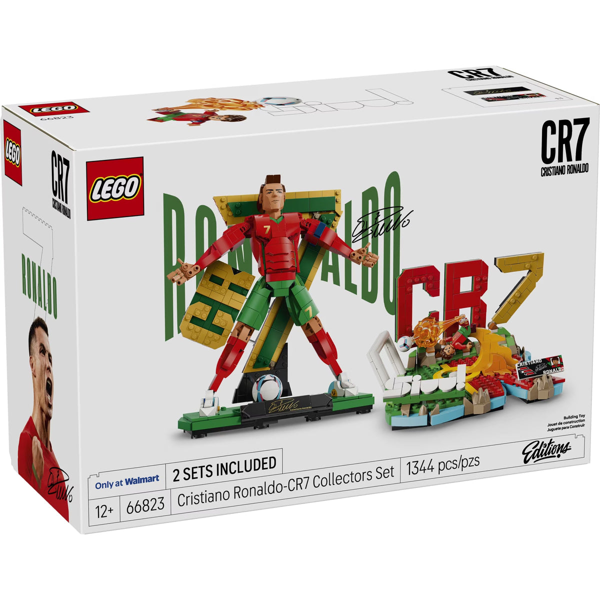 LEGO 66823 Cristiano Ronaldo - CR7 Collectors Set product image 1, provided for visual reference and product detail review