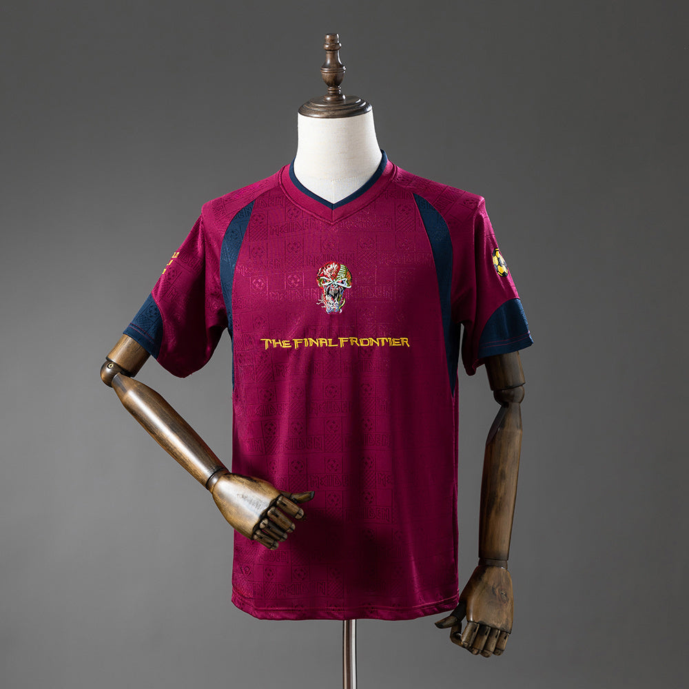 Iron Maiden x West Ham United Away Jersey 2010 Retro product image 1