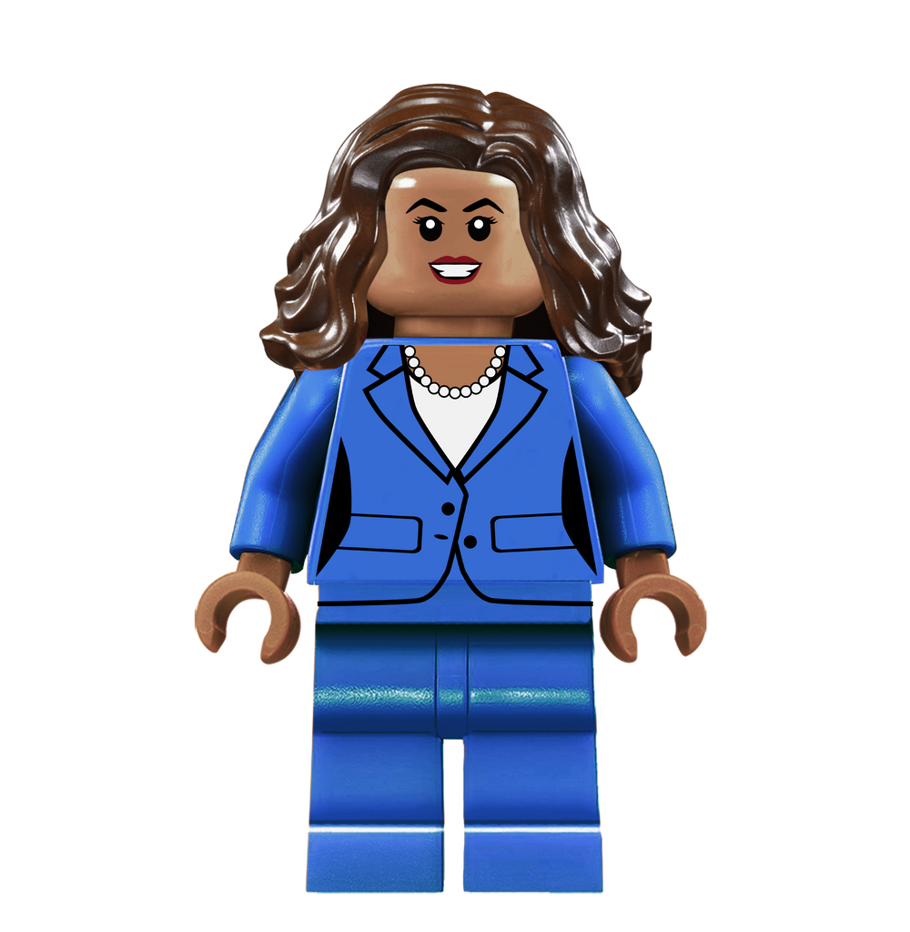 Kamala Harris - Famous Minifigs Custom Printed Minifigure