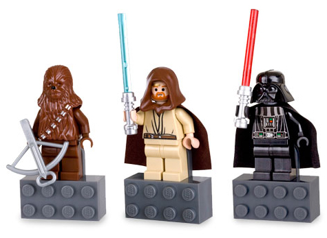 LEGO Star Wars 852554 Chewbacca, Darth Vader, Obi-Wan Kenobi - Magnet Set product image 1, provided for visual reference and