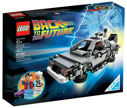 LEGO Ideas 21103 The DeLorean Time Machine product image 1, provided for visual reference and product detail review