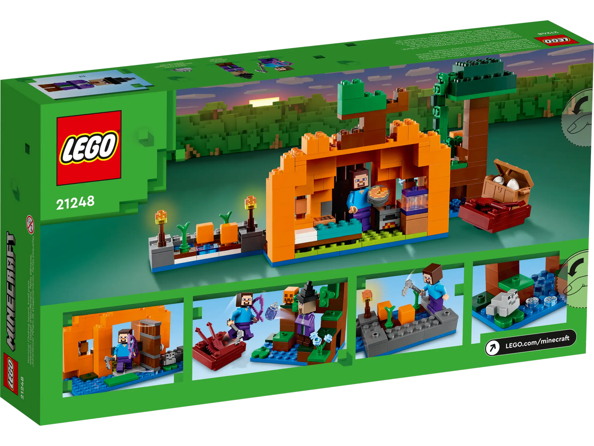 LEGO Minecraft 21248 The Pumpkin Farm product image 2, provided for visual reference and product detail review