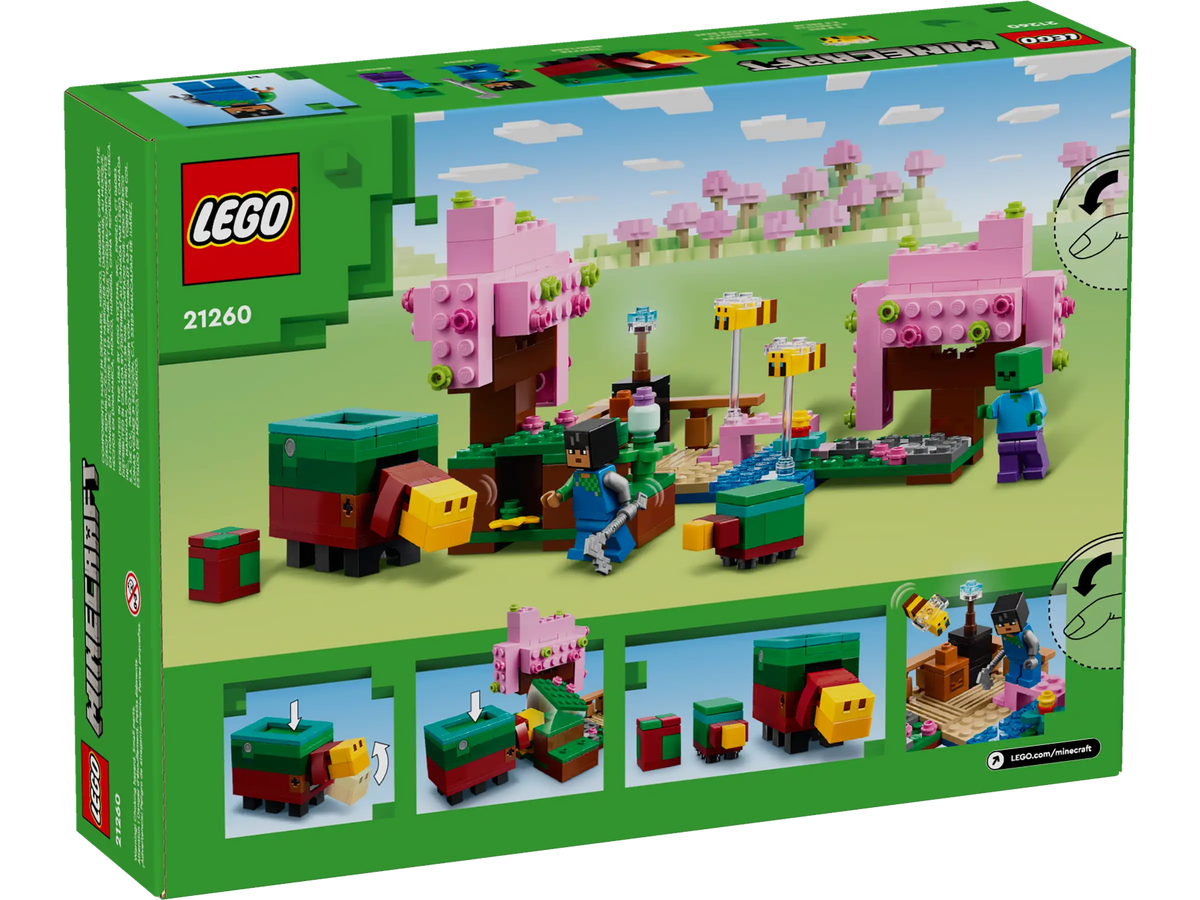 LEGO Minecraft 21260 The Cherry Blossom Garden product image 2, provided for visual reference and product detail review