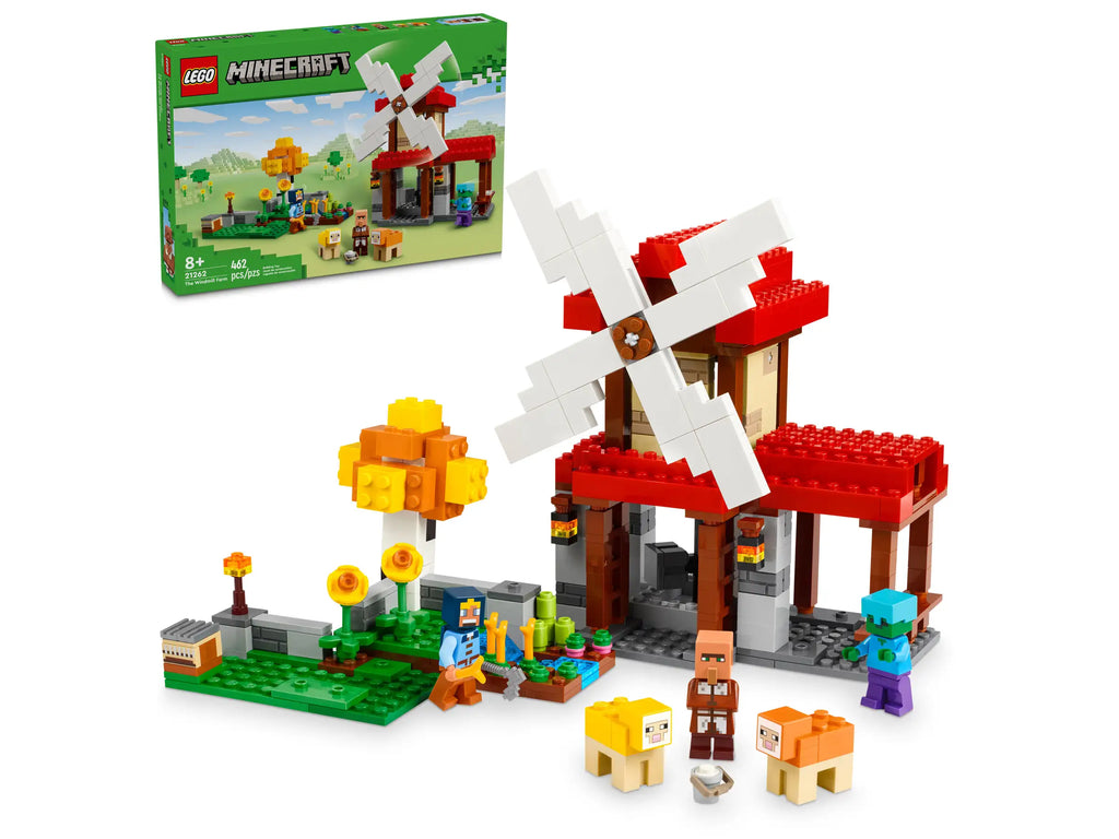 LEGO Minecraft 21262 The Windmill Farm product image 1, provided for visual reference and product detail review