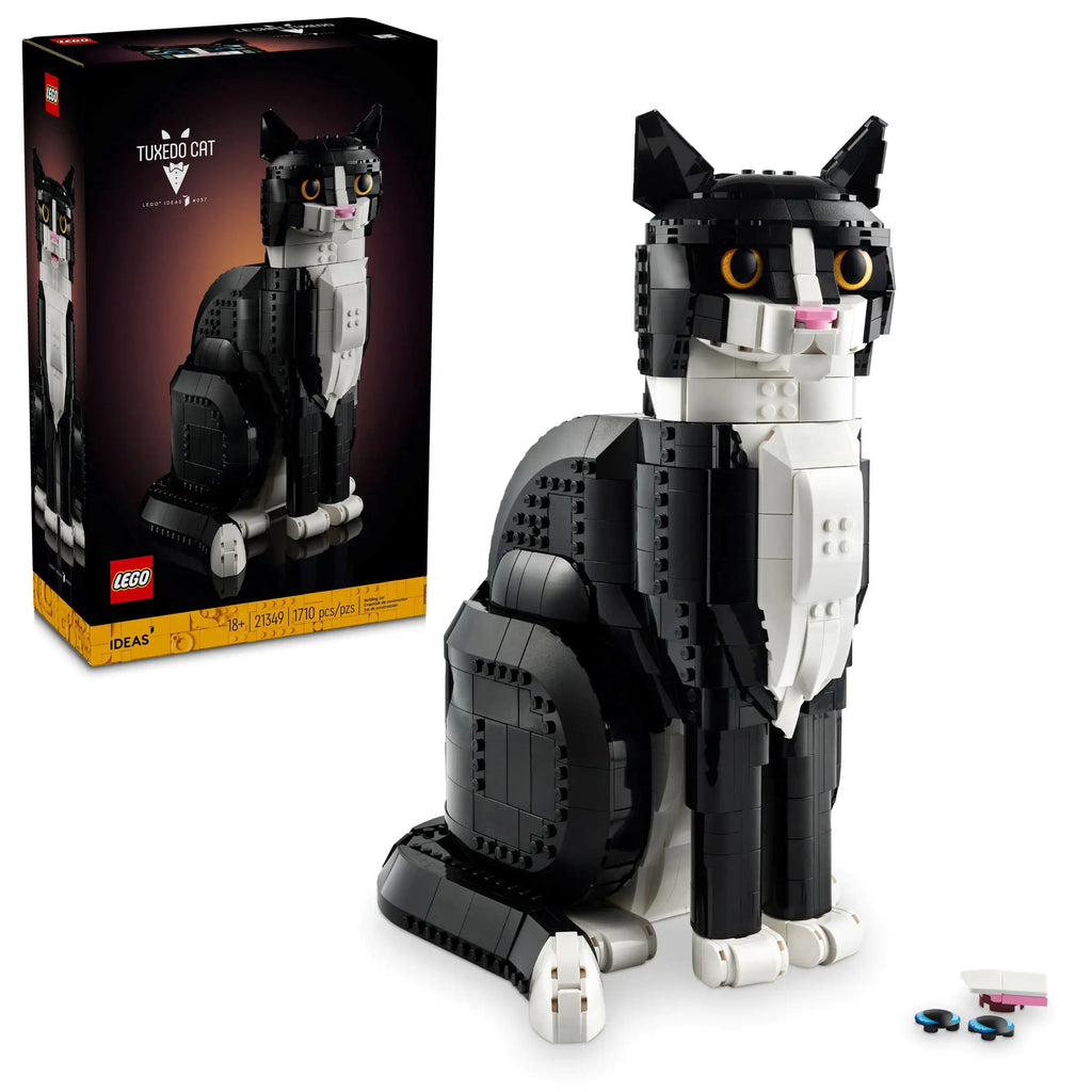 LEGO Ideas 21349 Tuxedo Cat product image 1, provided for visual reference and product detail review