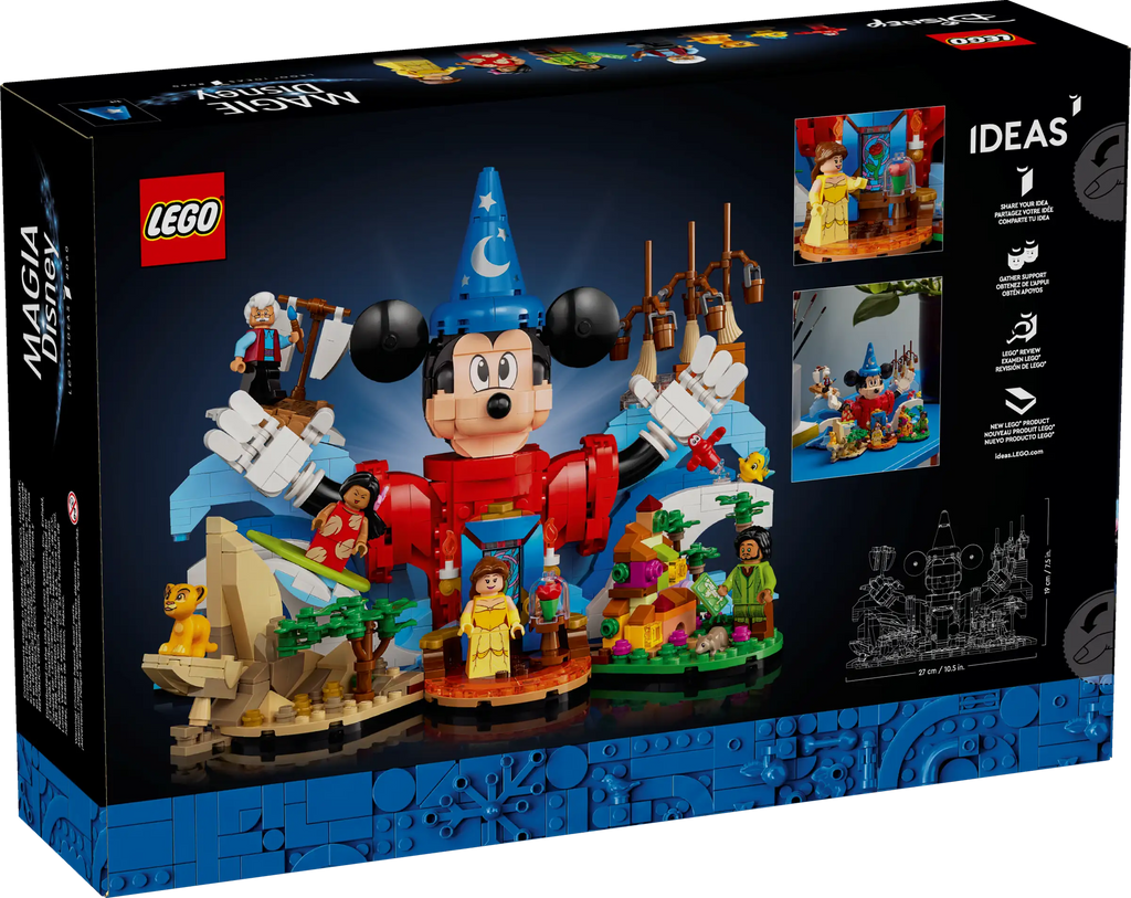 LEGO Ideas 21352 Magic of Disney product image 2, provided for visual reference and product detail review