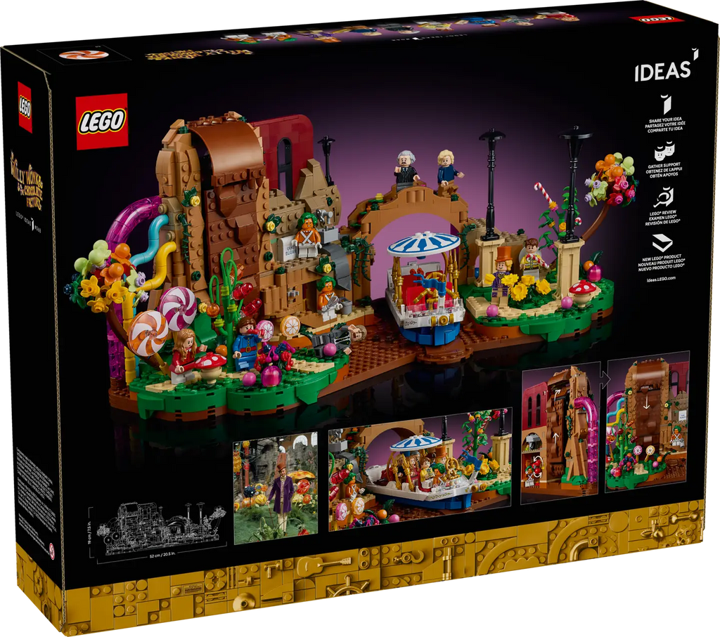 LEGO Ideas 21360 Willy Wonka & The Chocolate Factory product image 2, provided for visual reference and product detail review