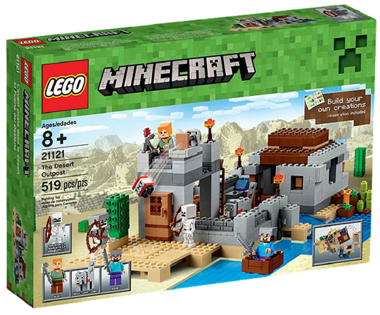 21121 Minecraft: The Desert Outpost (certified)