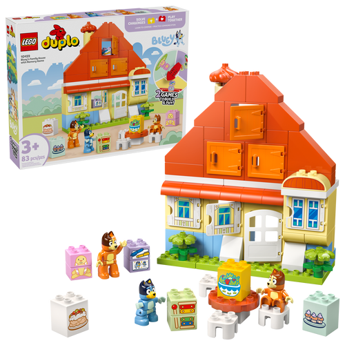 10459 Bluey's Family House with Memory Game product image 1, provided for visual reference and product detail review