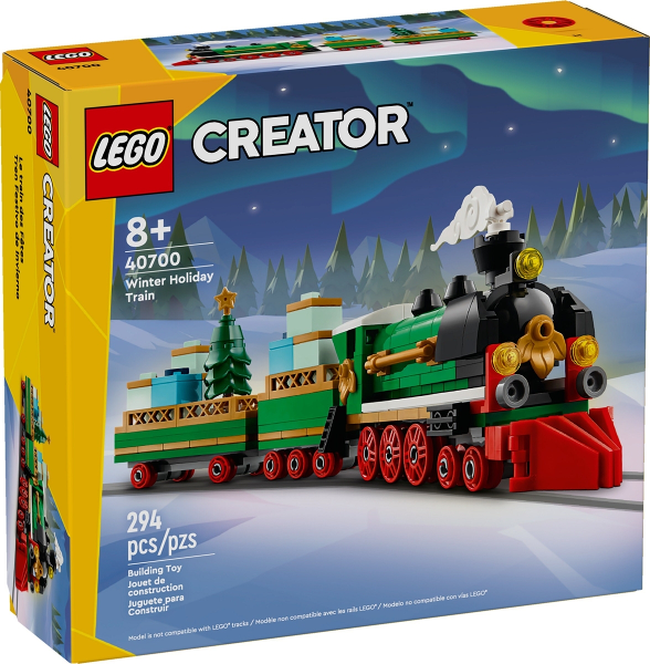 40700 Winter Holiday Train product image 1, provided for visual reference and product detail review