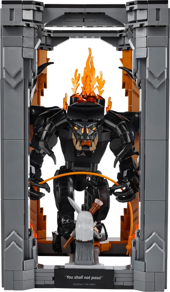 10367 The Lord of the Rings: Balrog Book Nook product image 2, provided for visual reference and product detail review