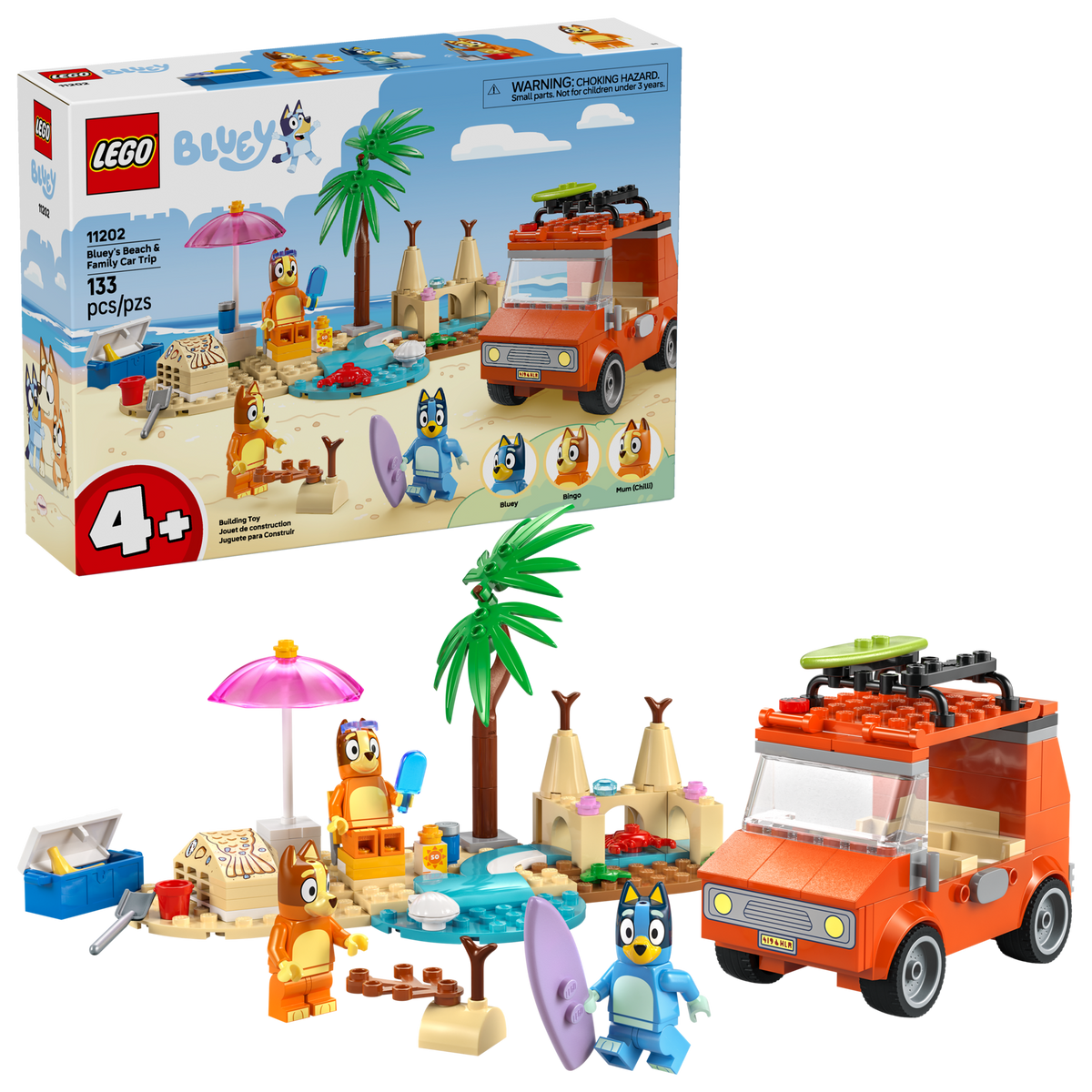 11202 Bluey's Beach & Family Car Trip product image 1, provided for visual reference and product detail review