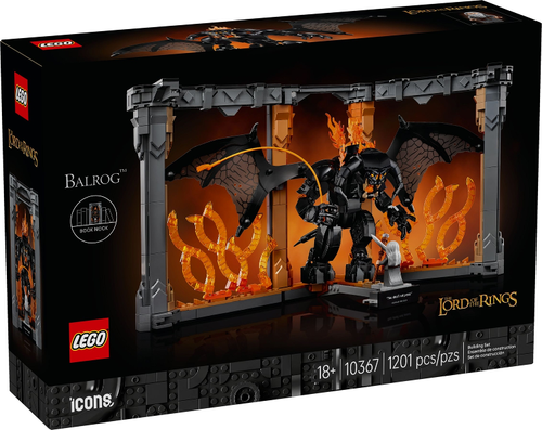 10367 The Lord of the Rings: Balrog Book Nook product image 1, provided for visual reference and product detail review