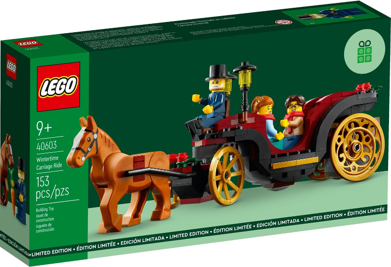 40603 Wintertime Carriage Ride product image 1, provided for visual reference and product detail review