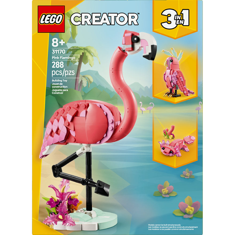 31170 Wild Animals: Pink Flamingo product image 2, provided for visual reference and product detail review