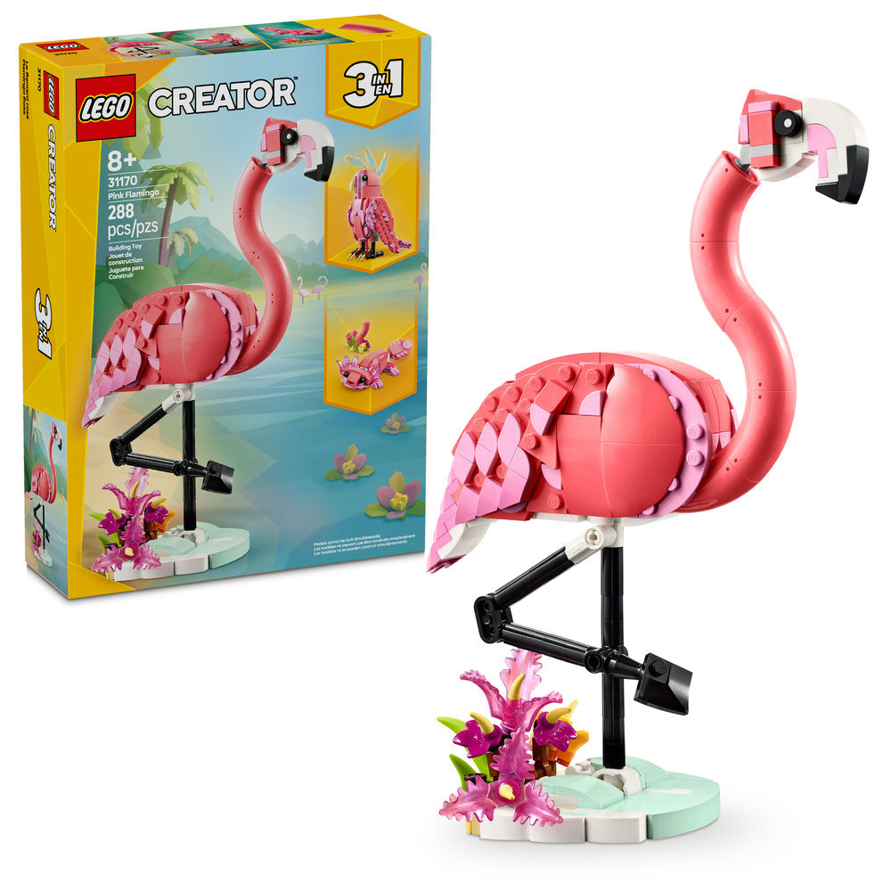 31170 Wild Animals: Pink Flamingo product image 1, provided for visual reference and product detail review