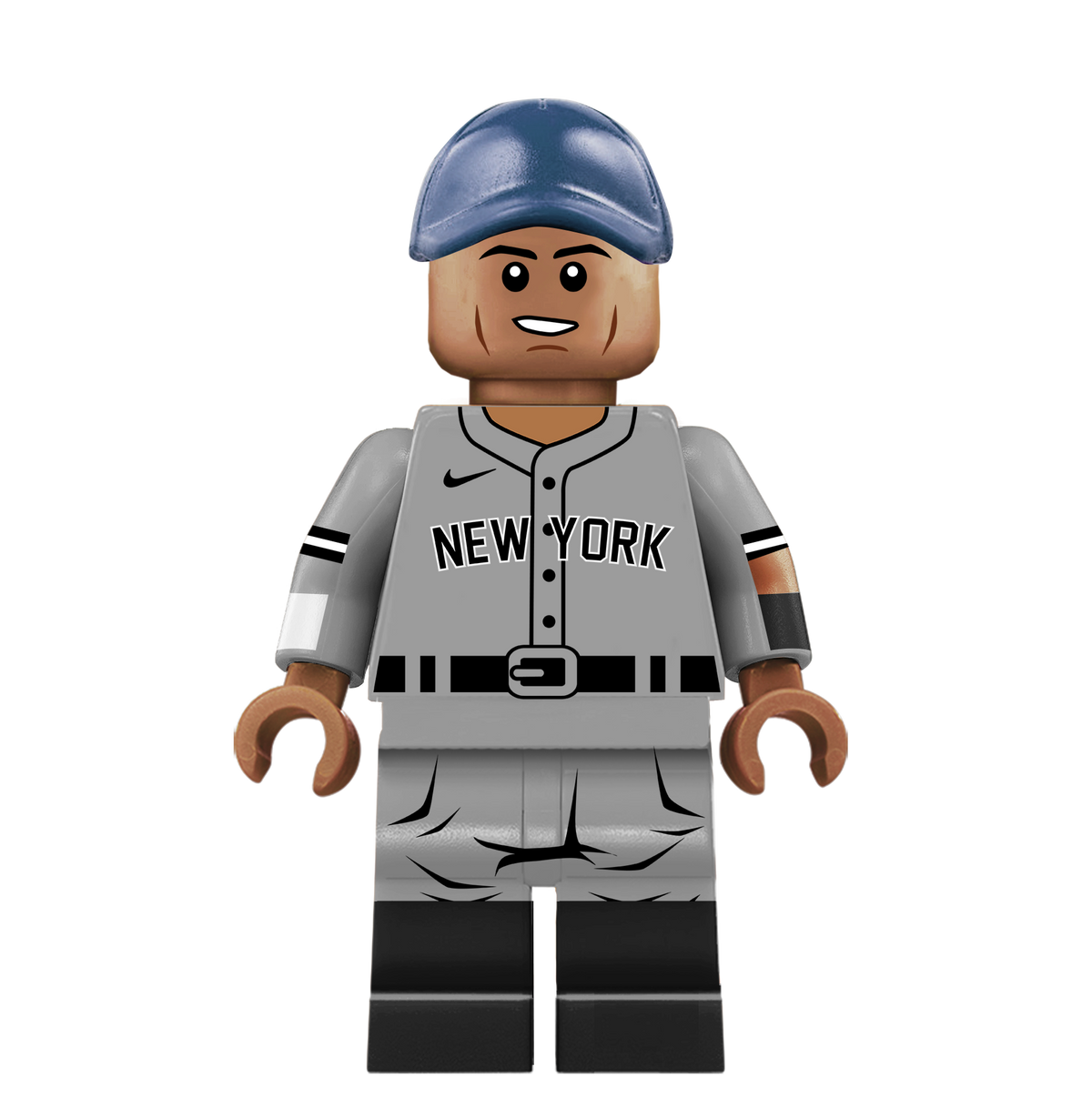 Aaron Judge (AWAY) - Famous Minifigs Custom Printed Minifigure product image 1, provided for visual reference and product