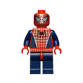 spd028: Spider-Man (Dark Blue Arms and Legs, Silver Webbing) product image 1, provided for visual reference and product