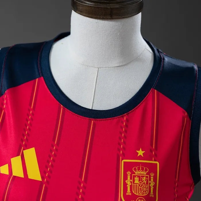 Women Spain Home Vest 2026 World Cup Football Kit Soccer product image 3