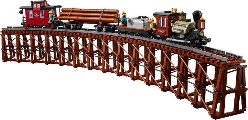 910035 Logging Railway (Bricklink Designer Program) product image 1, provided for visual reference and product detail review
