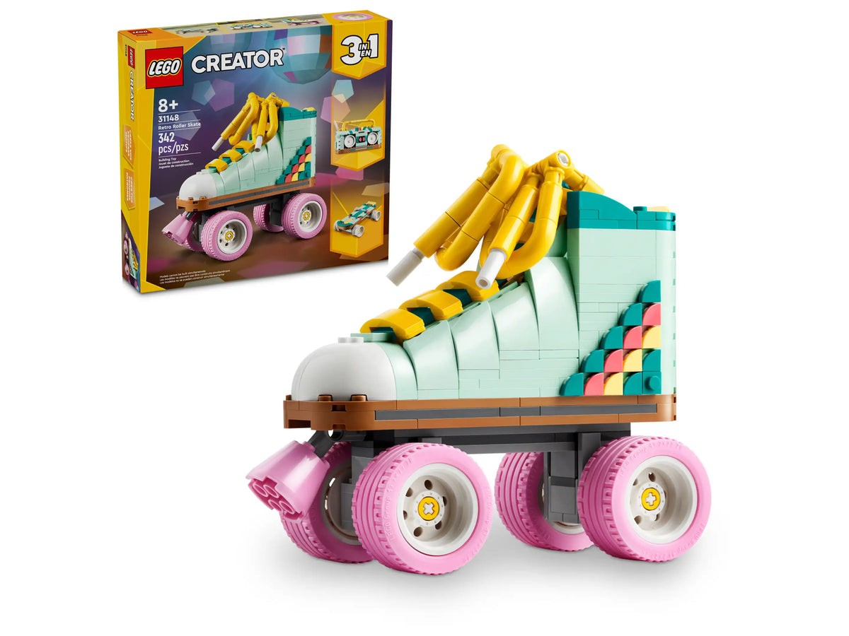 LEGO Creator 31148 Retro Roller Skate product image 1, provided for visual reference and product detail review