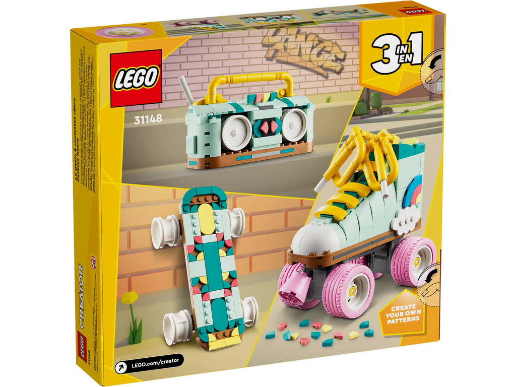 LEGO Creator 31148 Retro Roller Skate product image 2, provided for visual reference and product detail review