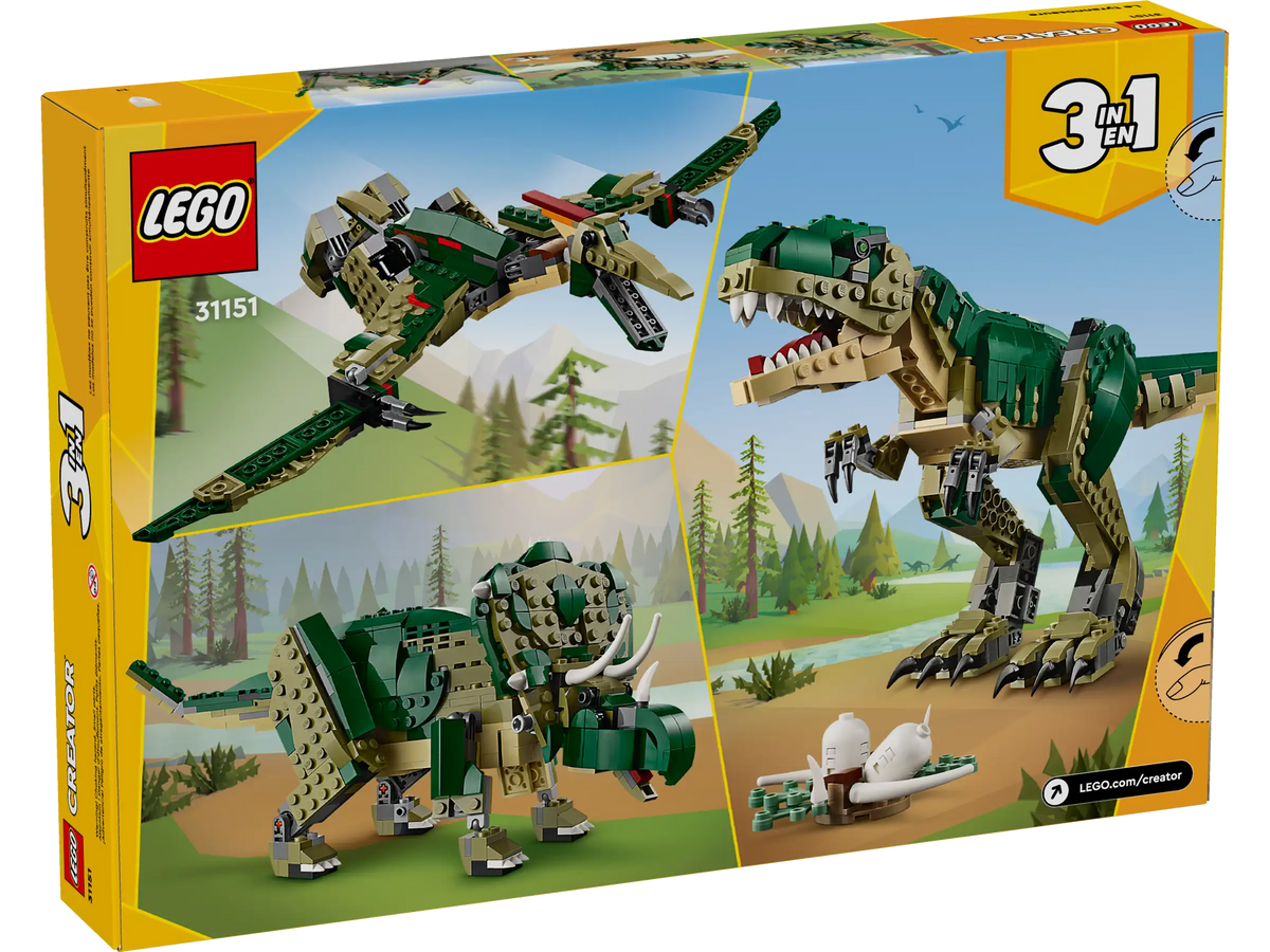LEGO Creator 3in1 31151 T. rex product image 2, provided for visual reference and product detail review