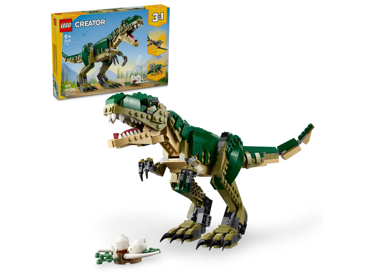 LEGO Creator 3in1 31151 T. rex product image 1, provided for visual reference and product detail review
