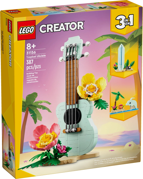 LEGO Creator 31156 Tropical Ukulele product image 1, provided for visual reference and product detail review