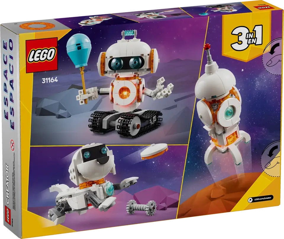 LEGO Creator 31164 Space Robot product image 2, provided for visual reference and product detail review