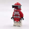Clone Trooper Commander Fox, Coruscant Guard (Phase 2) - Dark Bluish Gray Visor, Printed Legs product image 1, provided for
