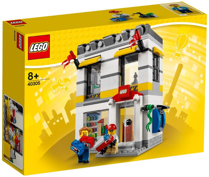 LEGO 40305 Microscale LEGO Brand Store product image 1, provided for visual reference and product detail review