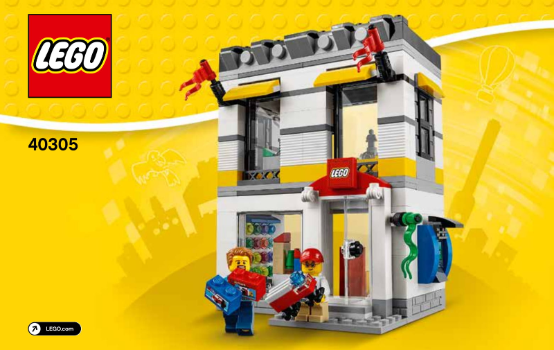 LEGO 40305 Microscale LEGO Brand Store product image 2, provided for visual reference and product detail review