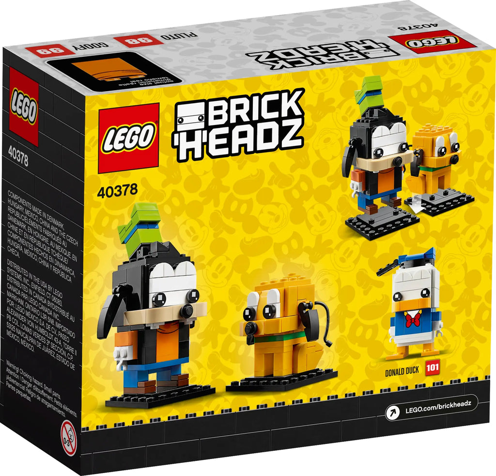 LEGO Brickheadz: Disney 40378 product image 2, provided for visual reference and product detail review
