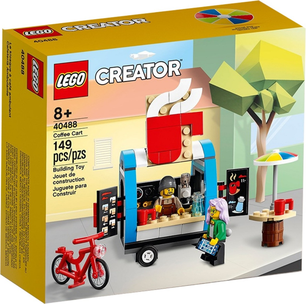 LEGO Creator 40488 Coffee Cart product image 1, provided for visual reference and product detail review