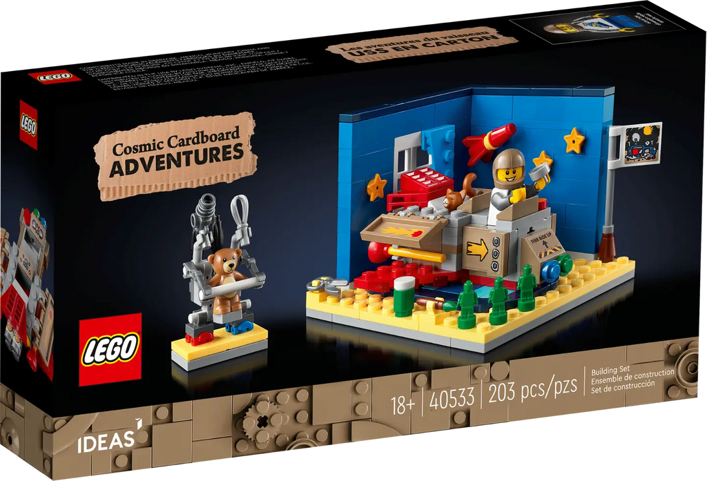 LEGO Ideas 40533 Cosmic Cardboard Adventures product image 1, provided for visual reference and product detail review
