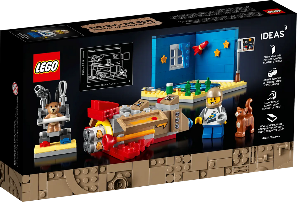 LEGO Ideas 40533 Cosmic Cardboard Adventures product image 2, provided for visual reference and product detail review