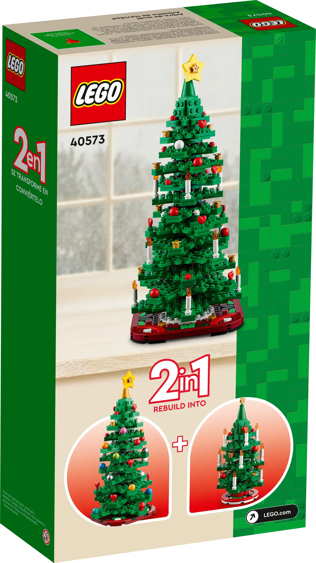 LEGO 40573 Christmas Tree product image 2, provided for visual reference and product detail review