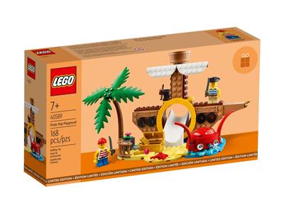 LEGO 40589 Pirate Ship Playground product image 1, provided for visual reference and product detail review