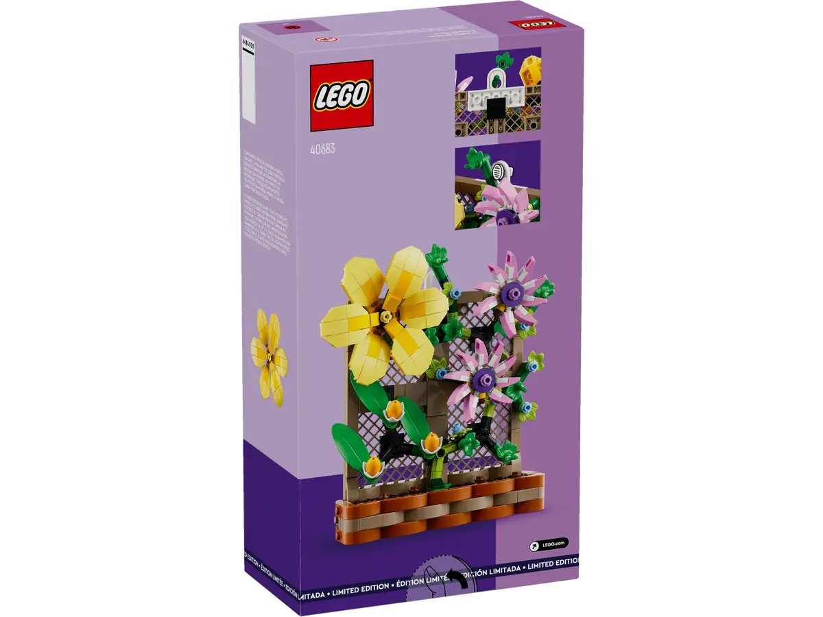 LEGO 40683 Flower Trellis Display product image 2, provided for visual reference and product detail review