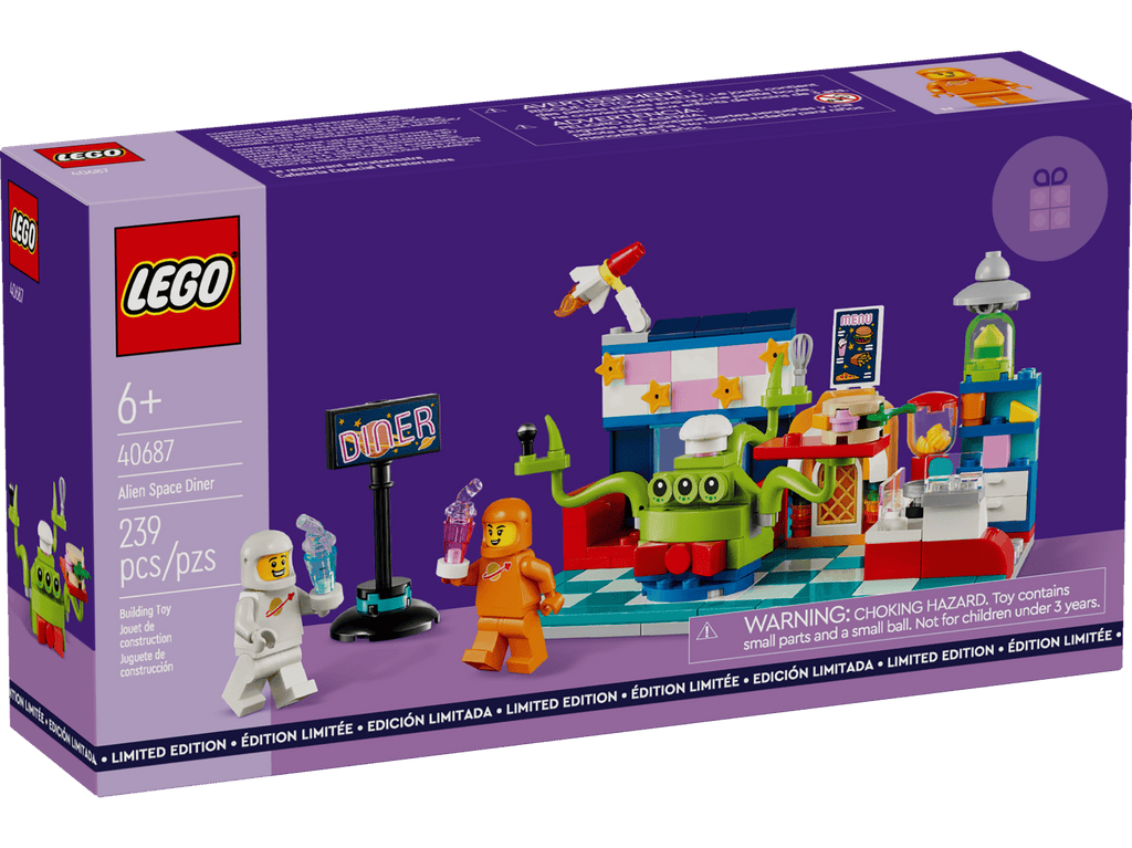 LEGO 40687 Alien Space Diner product image 1, provided for visual reference and product detail review