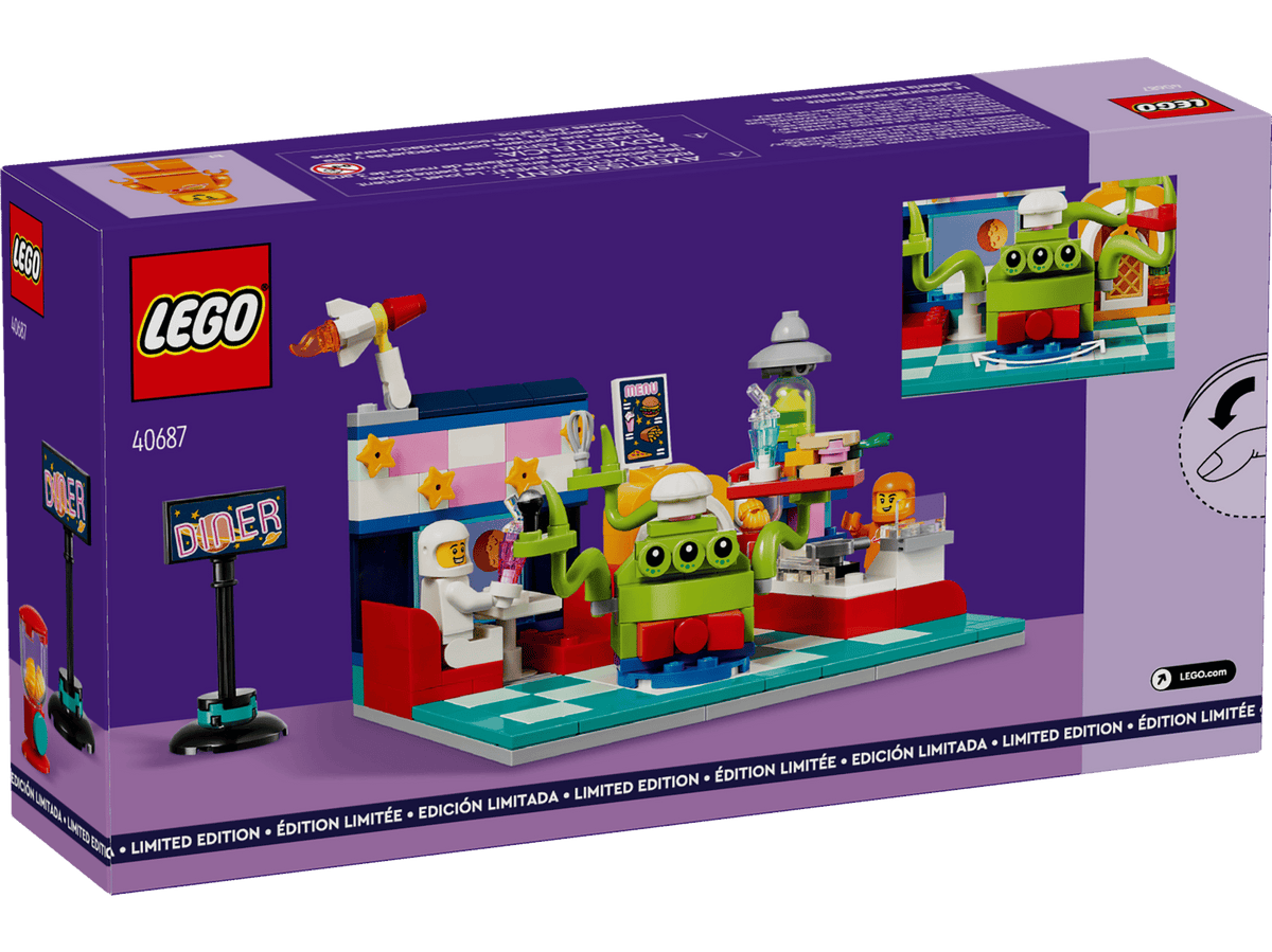 LEGO 40687 Alien Space Diner product image 2, provided for visual reference and product detail review