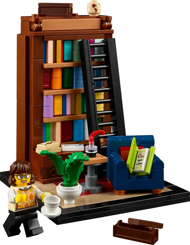 LEGO IDEAS Books Are My Passion 40698 product image 1, provided for visual reference and product detail review