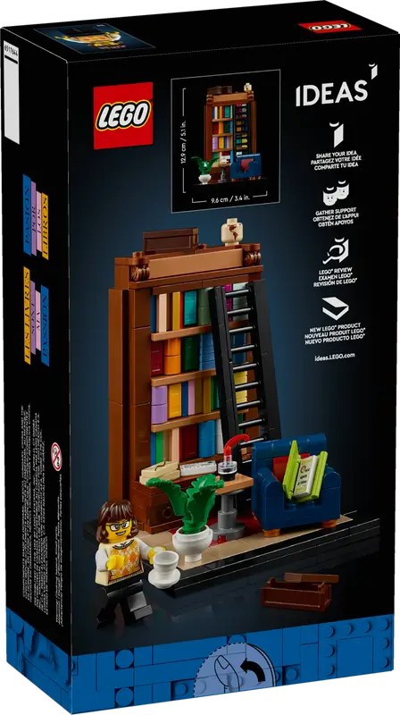 LEGO IDEAS Books Are My Passion 40698 product image 6, provided for visual reference and product detail review