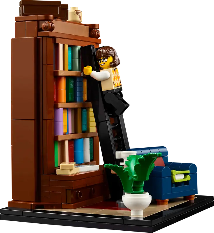 LEGO IDEAS Books Are My Passion 40698 product image 4, provided for visual reference and product detail review