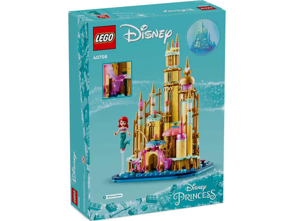 LEGO Disney 40708 Mini Disney Ariel's Castle product image 2, provided for visual reference and product detail review
