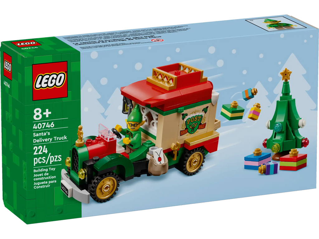 LEGO 40746 Santa's Delivery Truck product image 1, provided for visual reference and product detail review