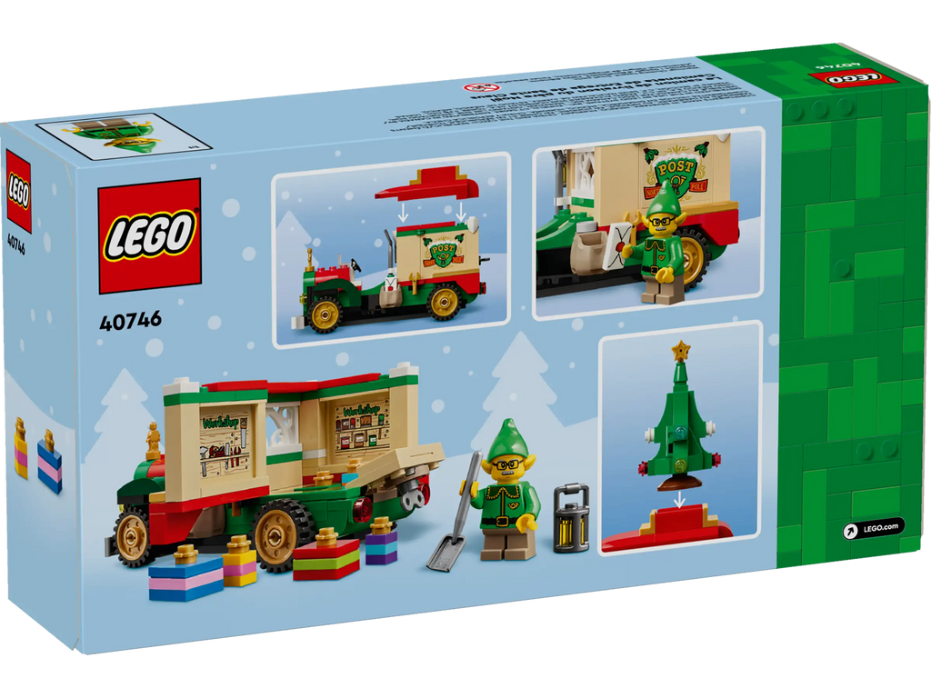 LEGO 40746 Santa's Delivery Truck product image 2, provided for visual reference and product detail review