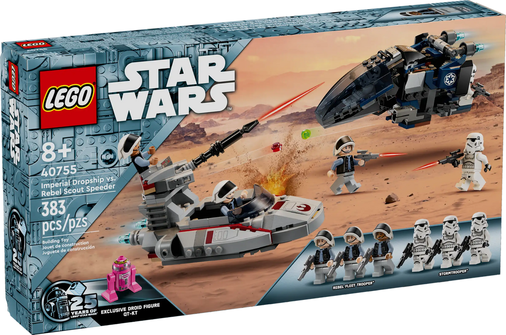 LEGO Star Wars 40755 Imperial Dropship vs. Rebel Scout Speeder product image 1, provided for visual reference and product